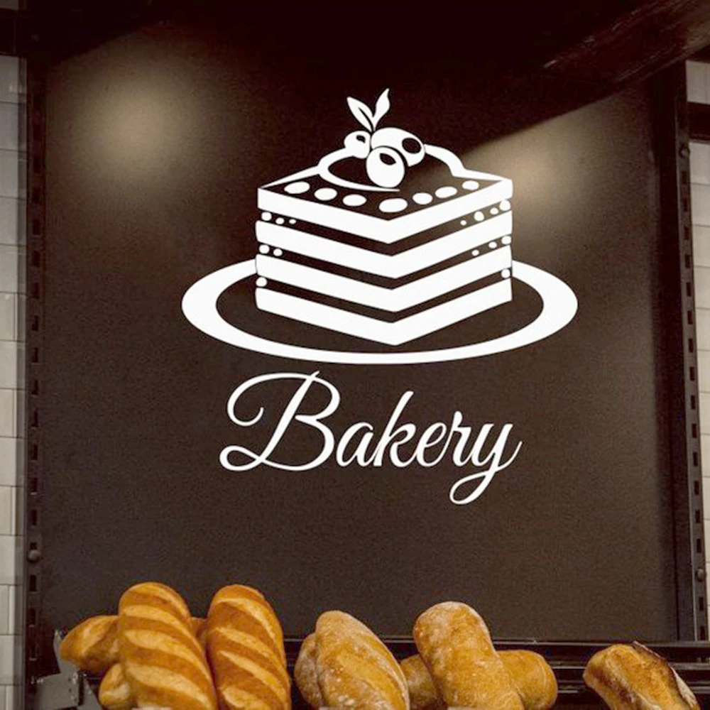 

Cartoon Style Bakery Stickers Home Decoration Nordic Style Home Decoration Living Room Children Room Mural Poster