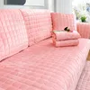 Winter Plush sofa cushion, four seasons anti slip fabric, all inclusive blanket, full cover cushion, household general type. ► Photo 2/6