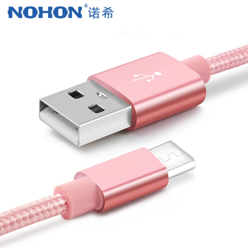NOHON Micro USB кабель для быстрой зарядки и синхронизации данных Samsung Xiaomi Redmi Note 5 Pro Huawei