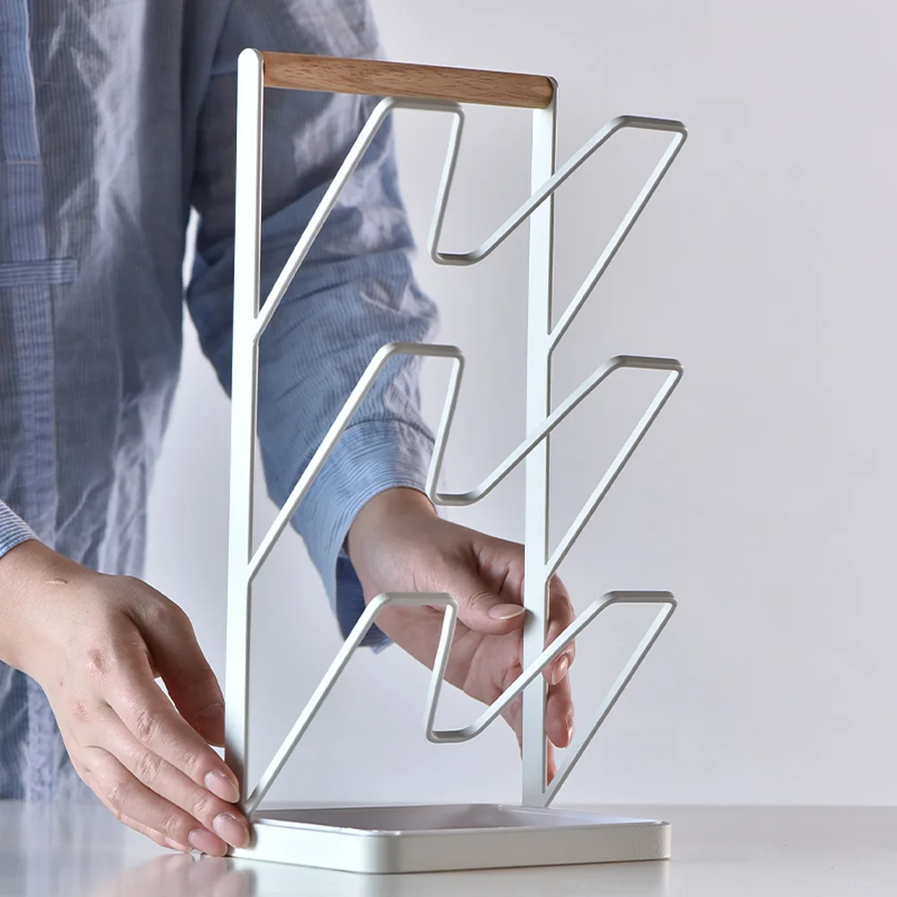  Japanese kitchen lid rack exported to Japanese kitchens to accept Nordic seat storage rack LU4246 - 32870044593