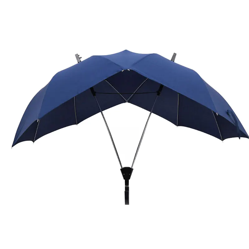 

Windproof Large Rain Paraguas Woman‘s Umbrella Big Top Two-pole Couple Male Women Long handle Umbrella Outdoor Parapluie