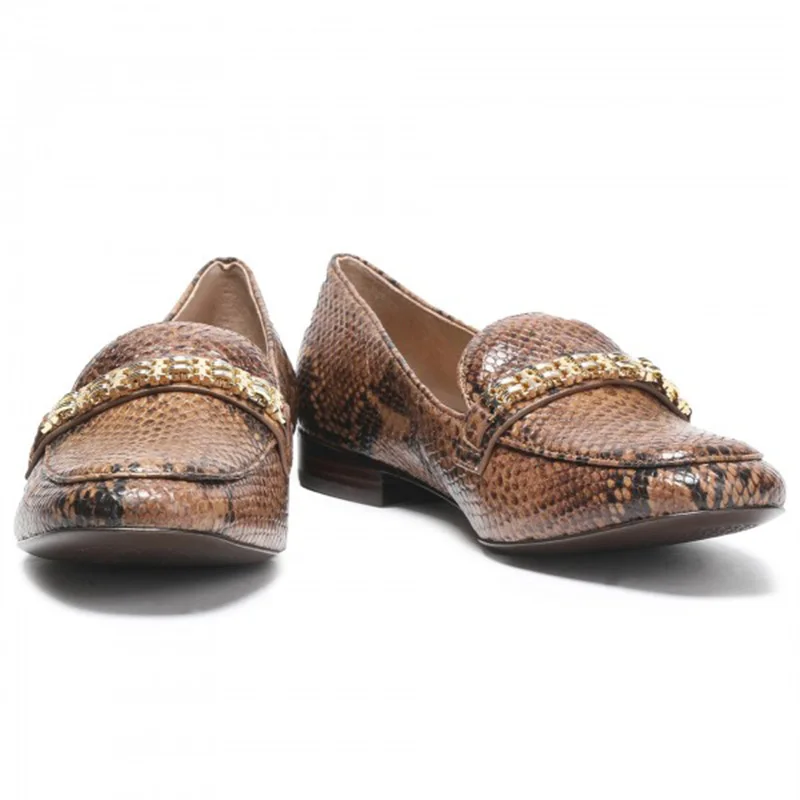 brown_round_toe_python_chunky_heels_loafers_for_women_with_chains_2_