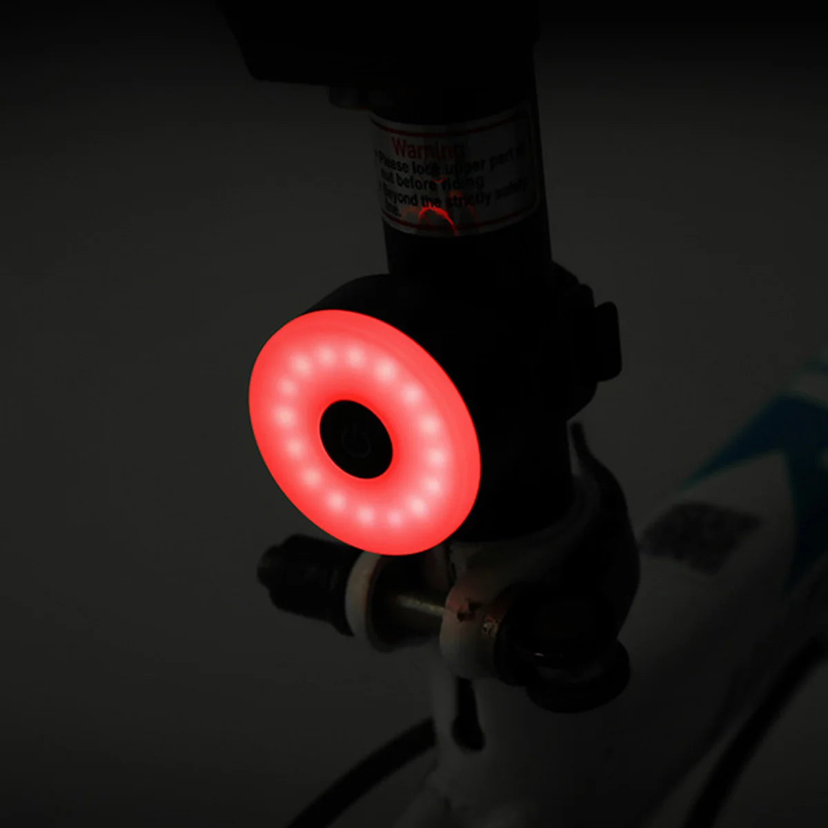 Top USB Charging Bicycle Tail Light Waterproof Safety Warning Light Mountain Bike COB LED Tailight 5 Modes Bicycle Rear Lights 3