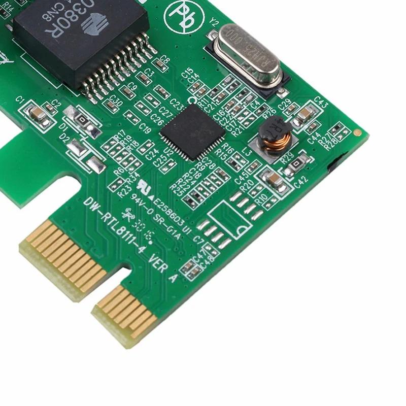 Сетевой контроллер Pci Express Pci-E сетевая карта 1000 Мбит/с Gigabit Ethernet 10/100/1000 м Rj-45 Lan адаптер конвертер