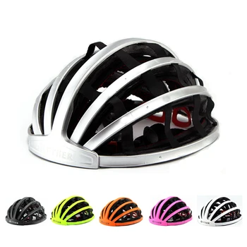 

New Foldable Cycling Helmet Portabel Ultralight Road Bike Helmet Unisex Bicycle Helmet Adult Mountain Capacete Ciclismo