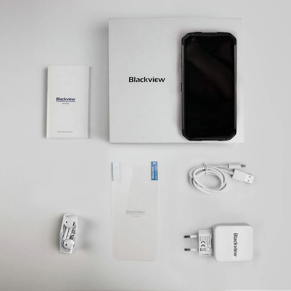 Blackview BV9500 Original IP68 Waterproof Rugged Mobile Phone 10000mAh 4GB+64GB Android 8.1 FHD Fingerprint Unlock 4G Smartphone