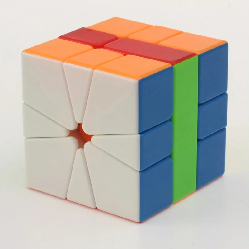 Карамельный цвет кв-1 Magic Cube площади Профессиональный Stickerless Головоломка Куб Скорость Мэджико cubo Развивающие игрушки для детей(C5