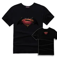 2016 brand clothing men’s Tshirt movie Batman VS Superman summer men T-shirt short o-neck casual men T shirt