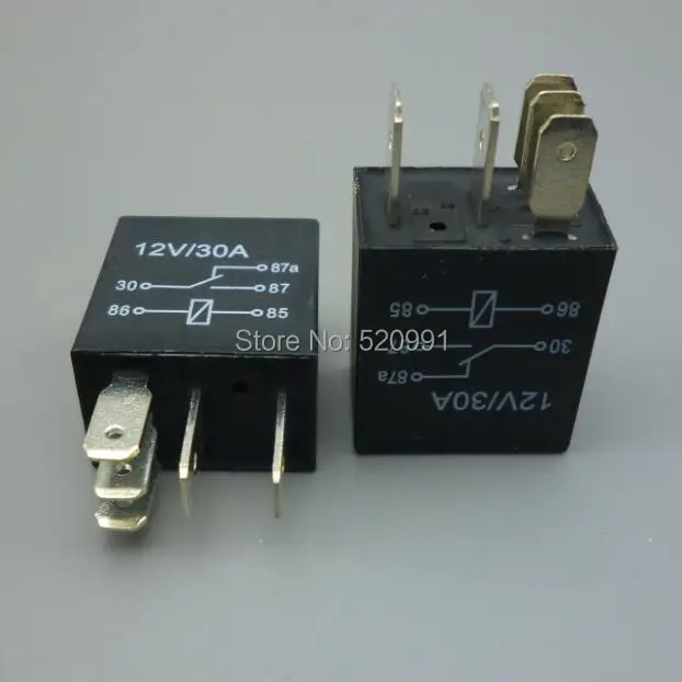 Automotive Relay shhworldsea 1pcs auto relay 12v 30A 5P/ 12V 30A 4P /24V 4PIN /24V 5PIN