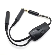 Татуировка питания Выход сплиттер для шнур для татуировочной машинки RCA ШНУР