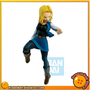 

Japan Anime "DRAGON BALL Z" Original Banpresto THE ANDROID BATTLE with DRAGON BALL FIGHTERZ Collection Figure - ANDROID No.18