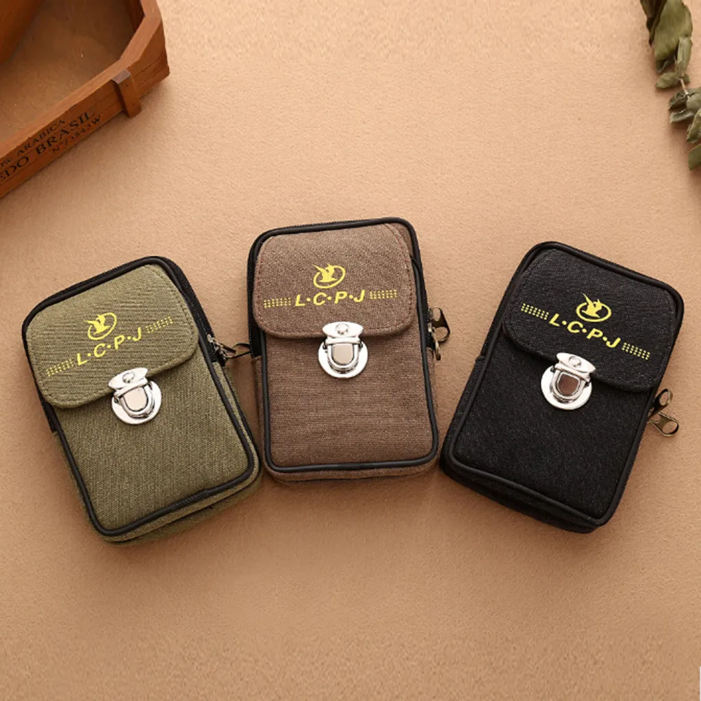 

Wallet Men Canvas Waterproof Solid Color Small Wallet Card Holder Coin Purse Clutch Bag cuzdan carteira 2.316