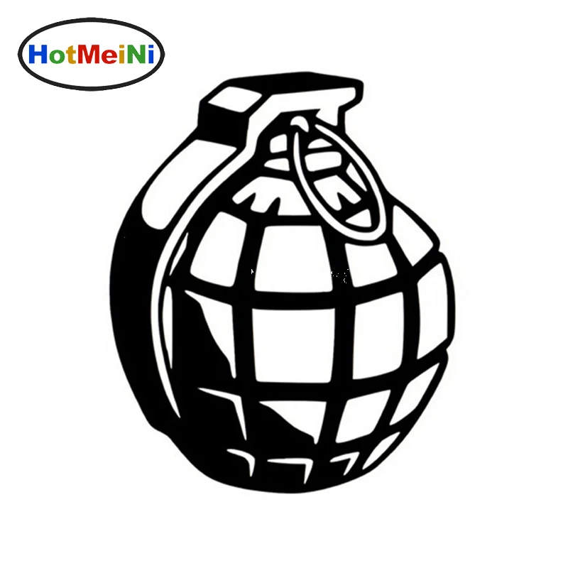 HotMeiNi 12*15 см ручная Автомобильная наклейка взрывоопасные снаряды мотоциклетные