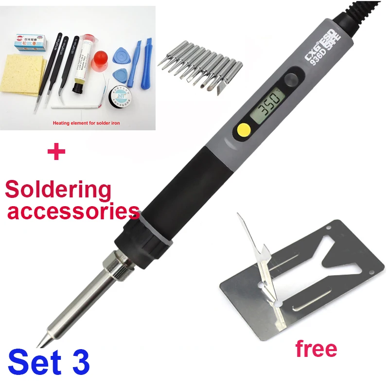 CXG 936D digital adjustable solder soldering iron Electric Welding