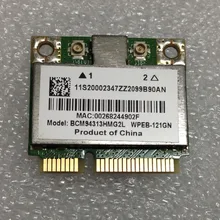 SSEA для BroadCom BCM94313HMG2L BCM4313 150 Мбит/с Половина мини PCI-E Wlan wifi беспроводная карта для lenovo B560 V560 G555 G560 Z560
