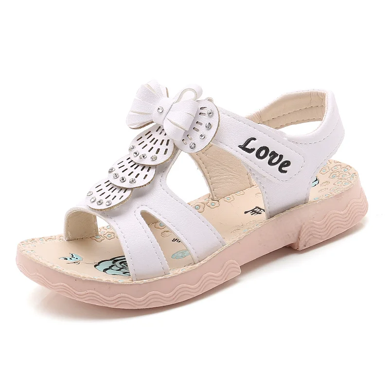 Children's sandals princess shoes summer 2018 new baby sandals soft ...