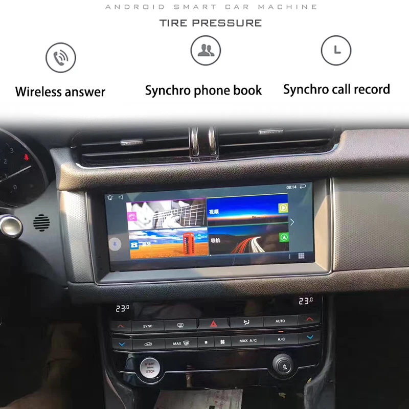 Clearance LiisLee Car Multimedia GPS Audio Hi-Fi Radio Stereo For Jaguar XF XFR X260 2015~2018 Original Style Navigation NAVI 3