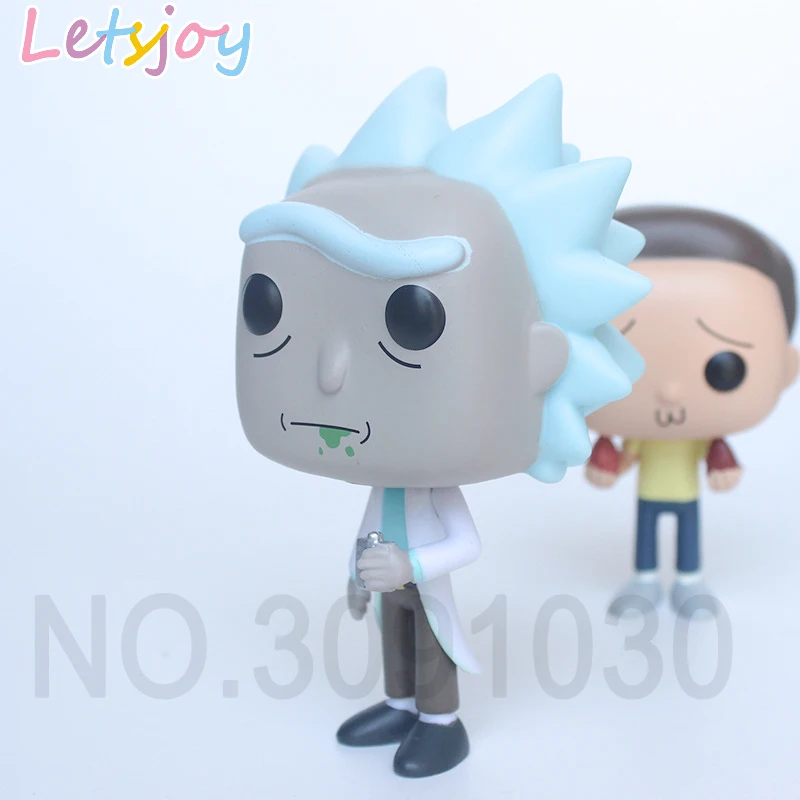 letsjoy pop horse vinyl collection Rick and Morty Rick Morty Rick Q Mr. Meeseeks ACTION FIGURE Anime model Home Decoration
