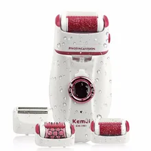 3в1 женский эпилятор, Электрический женский эпилятор для лица, Женская бритва для депиляции, для удаления волос, бикини, триммер для депиляции, 220-240 В