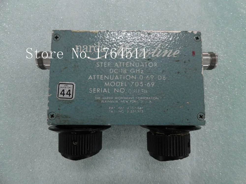 

[BELLA] Narda 705-69 0-69dB DC-18GHz adjustable step attenuator N