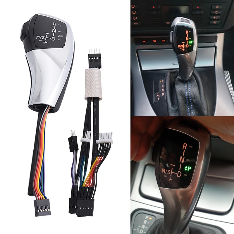 Espeeder Car Led Gear Stick Shift Knob Shift Lever For Bmw 1 3 5 6