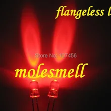 100 шт., 5 мм красный круглый без бортов яркий водный яркий светодиодный Светодиодный s+ 100 резистор