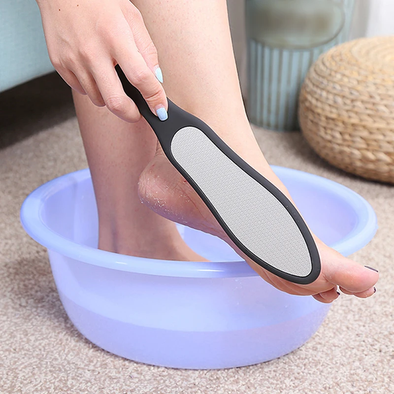 

ELECOOL 1pc Double Side Foot Rasp File Hard Dead Skin Callus Remover Pedicure Feet Files Tools Professional Feet Care Tools