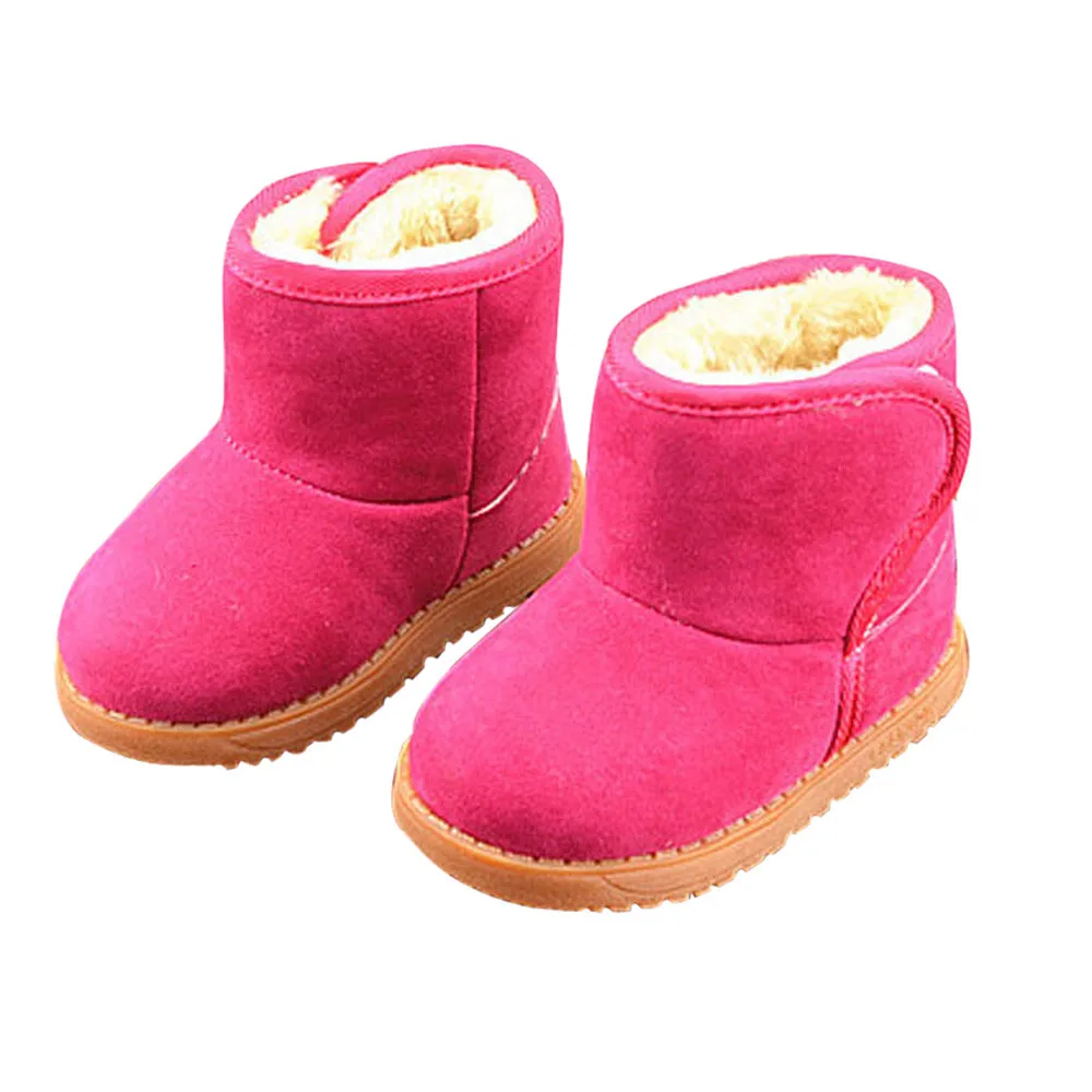 Buy Hot Pink 2017 Winter children Cotton Warming Snow