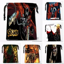 Пользовательские Spawn Comics Drawstring Сумки Печать Путешествия хранения мини мешок плавать Пешие прогулки игрушка мешок размер 18x22 см#0412-11-101