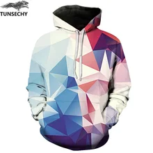 Men’s fashion hoodies 2018 autumn winter hip-hop casual 3D digital stereo printing comfortable fitness simple style Hoodie