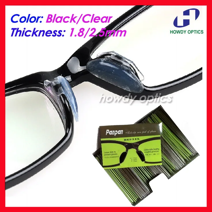5prs Panpan Acetate Plastic optical Glasses Eyeglasses Silcone Black