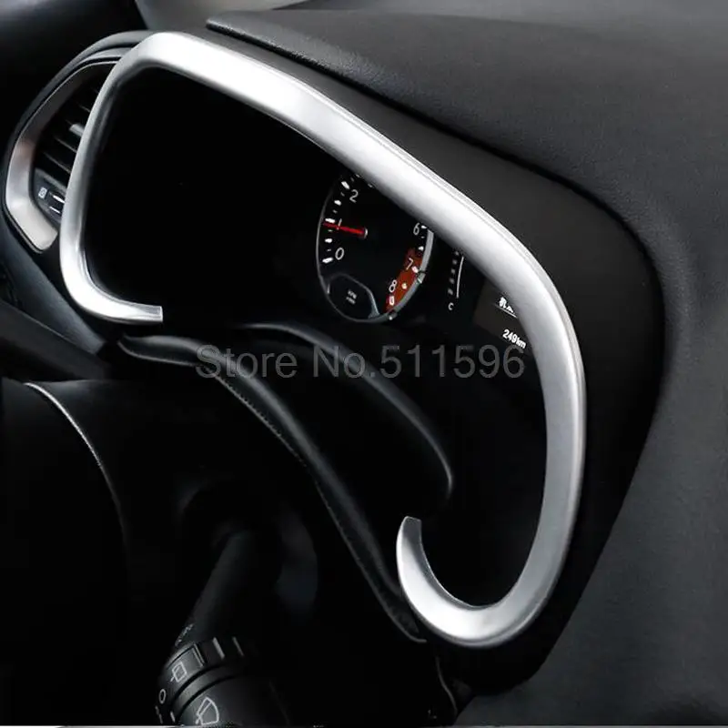 Для Jeep Renegade 2014-2018 2019 ABS Матовый Интерьер Автомобильные аксессуары приборная