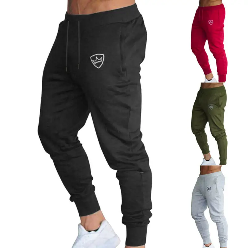 Summer Men's Gym Training Jogging Pants Men Joggers Slim Fit Soccer Sweatpants Cotton Workout Running Tights Sport Trousers