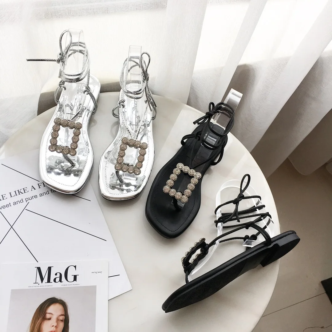 3556G أسفل اصبع القدم الصنادل الإناث 2018 جديد مربع مشبك الراين البرية الدانتيل الرومانية أحذية شيك أحذية الشاطئ 3556G أسفل اصبع القدم الصنادل الإناث 2018 جديد مربع مشبك الراين البرية الدانتيل الرومانية أحذية شيك أحذية الشاطئ