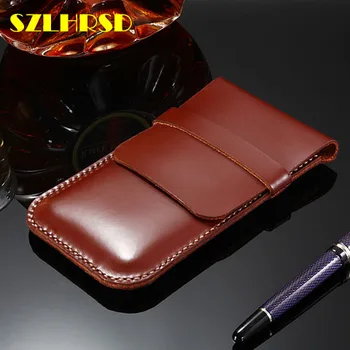 

for Huawei Honor Play 8A Genuine Leather phone bags for Huawei Honor 10 Lite Cases Flip cover slim pouch stitch sleeve