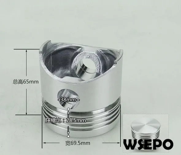 OEM КАЧЕСТВО! Поршень для CT1125 4 тактный одноцилиндровый дизельный двигатель с