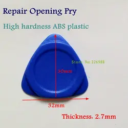 Оптовая продажа высокой твердости ABS пластик ремонт инструмент треугольник медиатор для iPhone iPod 100 шт
