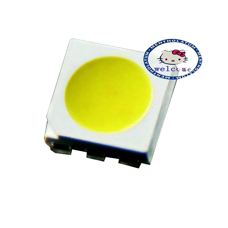 1000 шт. PLCC-6 5050 SMD 3-CHIPS лампы бусины белый 6000-6500 K 10000mcd светодиодные полосы света чип