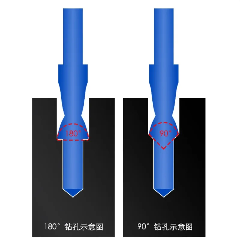 

Straight shank ladder bit two steps drill bits stepped hole M3 M4..