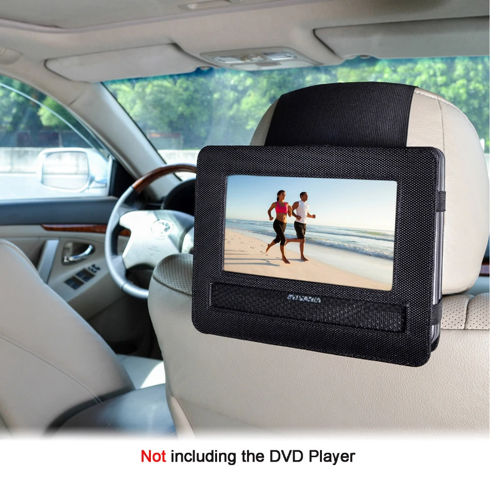 TFY soporte montaje reposacabezas de coche, reproductor de DVD portátil de 7 pulgadas, estilo giratorio y abatible, no se a la SDVD7027 C|holder purse|mounting brackets for carsholder pocket -