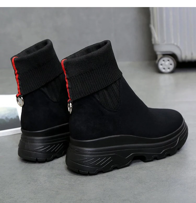 Spring And Autumn Fashion warm snow boots winter new women ankle boots