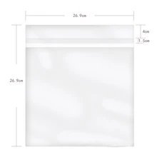 LEORY 10 дюймов 50 шт. Защитная внешняя сумка для хранения виниловых пластин/проигрывателей CD 26,9 см* 26,9 см