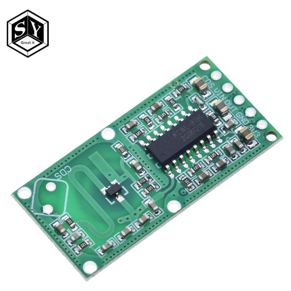 

RCWL-0516 microwave radar sensor module Human body induction switch module Intelligent sensor