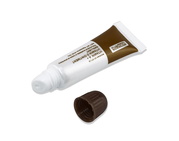 Murah 50 Pcs lot Tattoo Keperawatan Salep Aftercare Vitamin A   D Anti Scar Cream untuk Alis dan Bibir Permanen Makeup Perbaikan Gel