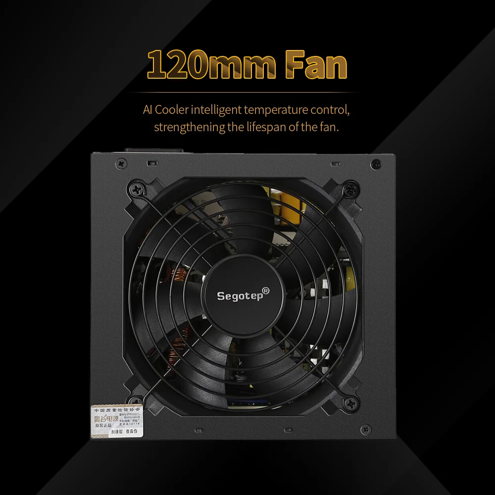 جديد 550 واط كامل وحدات نشط PFC ATX الألعاب امدادات الطاقة مع انخفاض مستوى الضجيج 120 ملليمتر مروحة كمبيوتر مكتبي pc حالة gamer