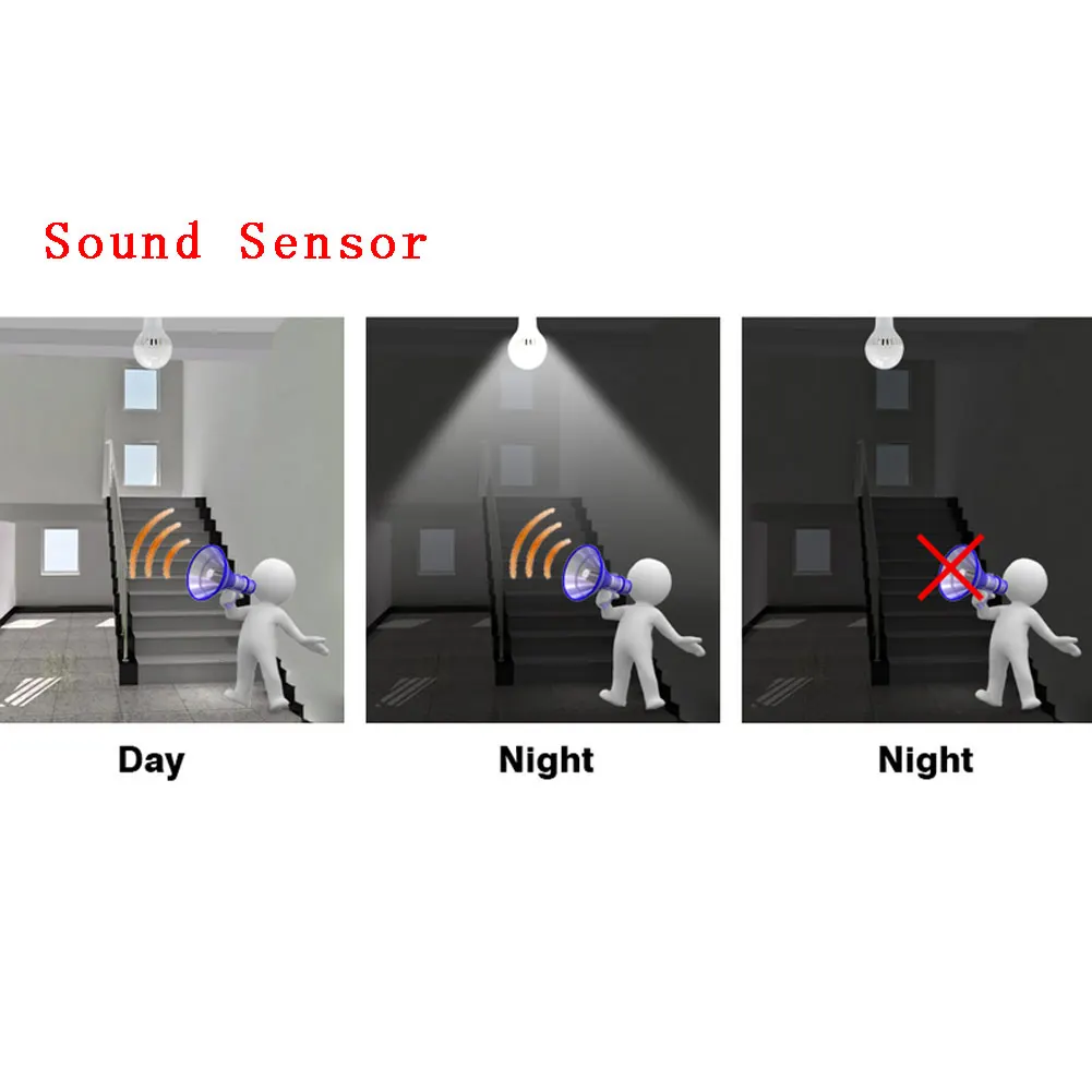 E27, 220 В, светодиодный, умный, звуковой, PIR, датчик движения, шаровой светильник, шаровая лампа, лампа для коридора, 3 Вт, 5 Вт, 7 Вт, 9 Вт, светильник с углом луча 180 градусов
