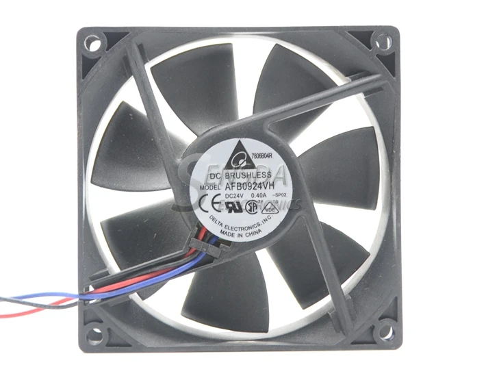 Вентилятор охлаждения для delta AFB0924VH 9 см 92*92*25 мм 9225 24V 0.40A|cooling fan|delta blower24v cooling fan |