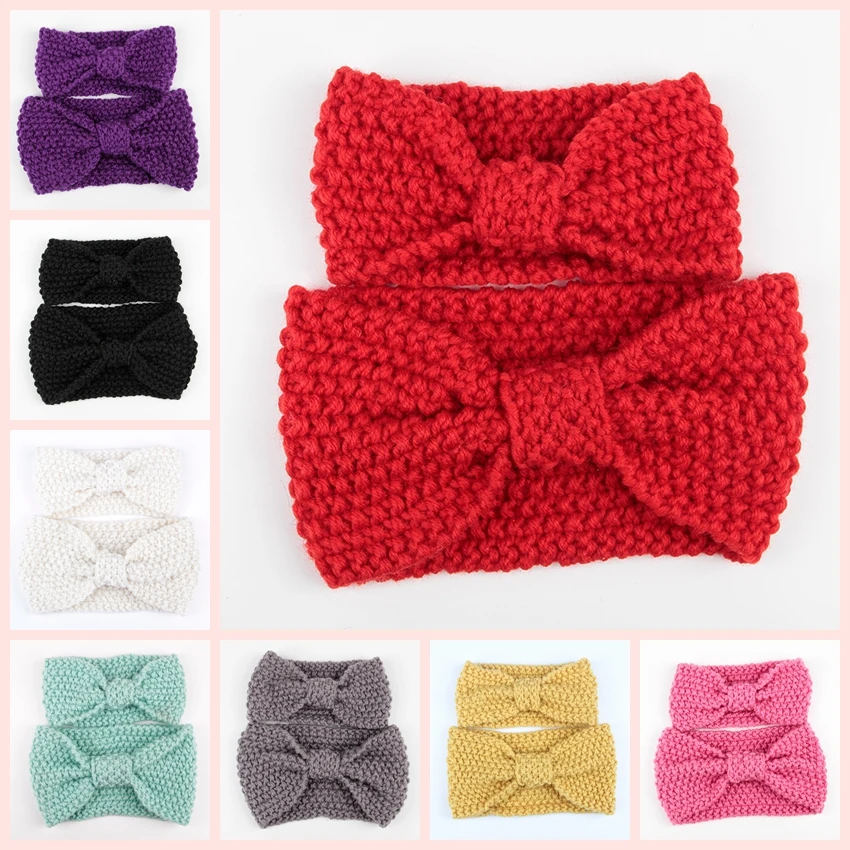 Winter Baby Girl Headband Ear Warmer Headwear Mom Baby Headbands