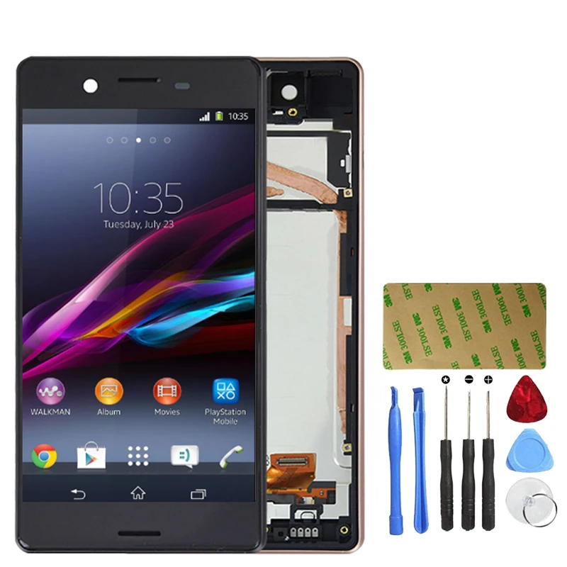 

AAAA+ 4.6'' LCD For SONY Xperia X Compact F5321 LCD Display Touch Screen Digitizer With Frame Digitizer Replacement + Tools