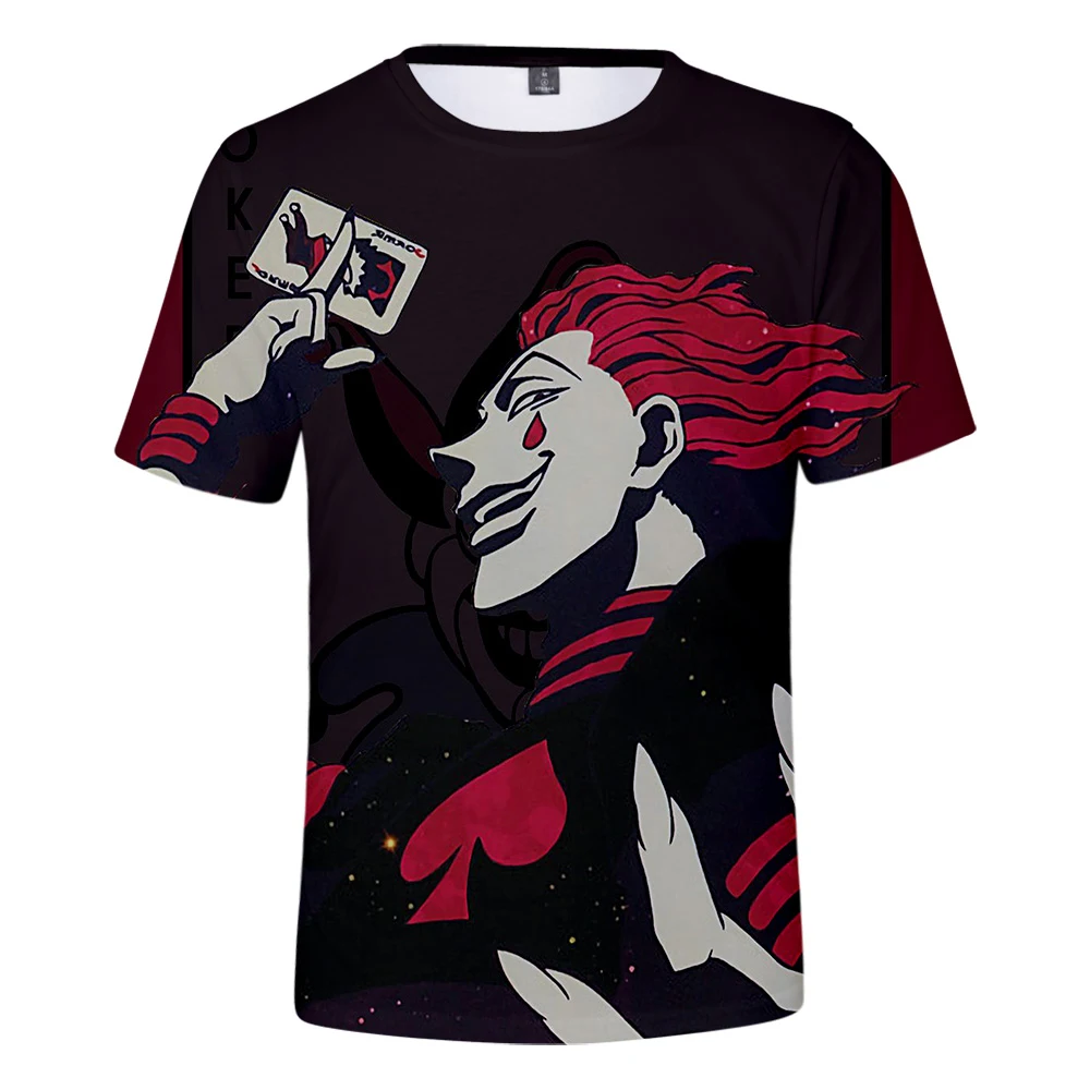 Aikooki новые комиксы Фэнтези HUNTERxHUNTER Hisoka 3D Футболка мужская женская Мода